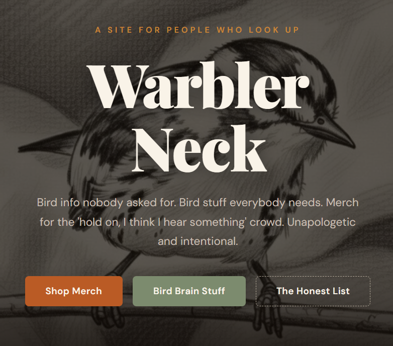 Warbler Neck